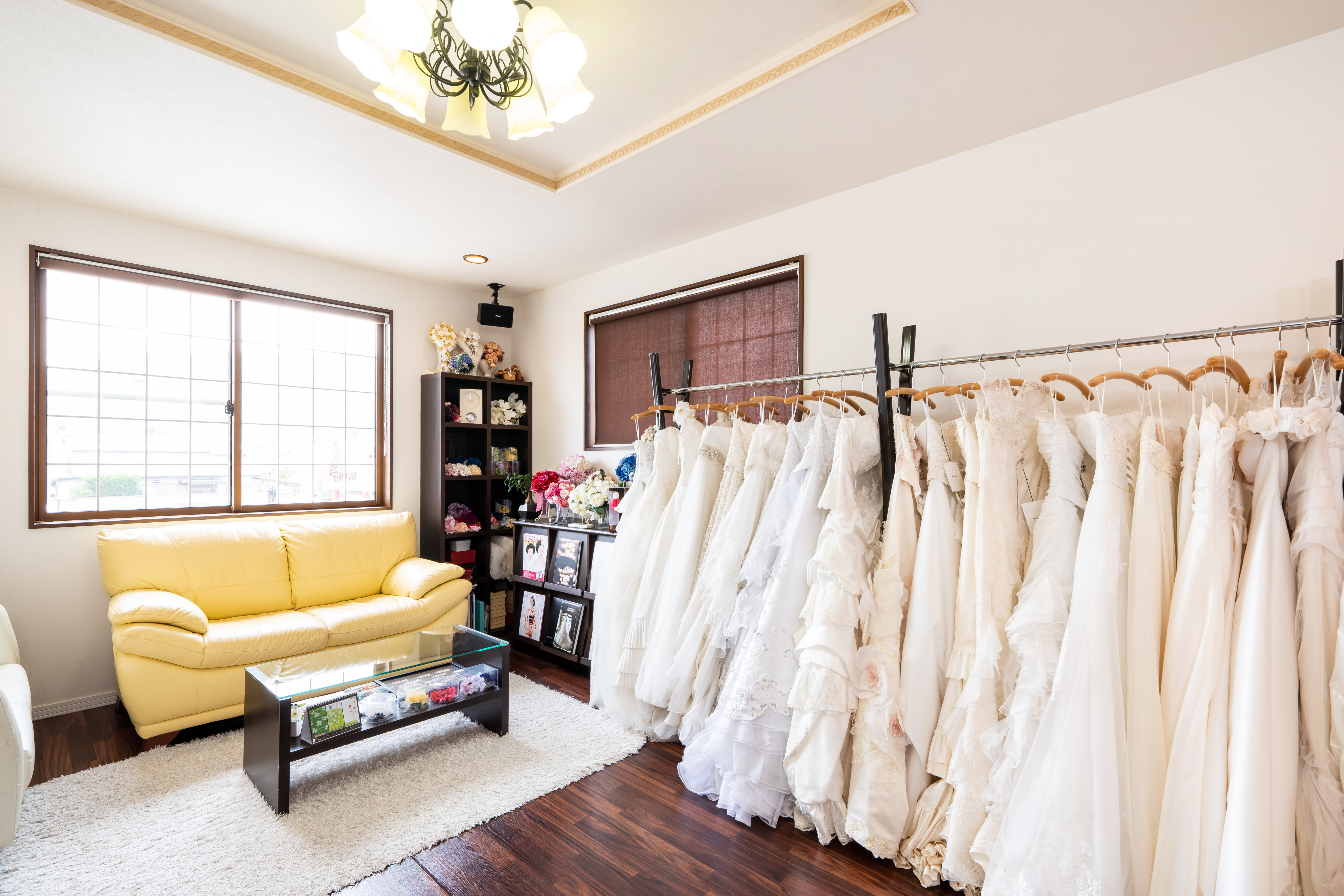 長野県 松本市 ドレス 二次会 2次会 お呼ばれドレス パーティドレス ボレロ ショール ファーボレロ バッグ ミュール 靴 着物 和装 成人式 卒業式