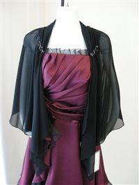 お呼ばれドレス パーティドレス ボレロ ショール ファーボレロ