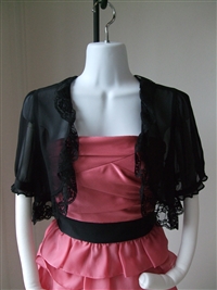 お呼ばれドレス パーティドレス ボレロ ショール ファーボレロ