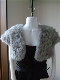 お呼ばれドレス パーティドレス ボレロ ショール ファーボレロ