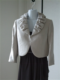 お呼ばれドレス パーティドレス ボレロ ショール ファーボレロ