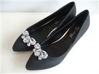 お呼ばれドレス パーティドレス ボレロ ショール ファーボレロ バッグ ミュール 靴