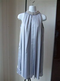 お呼ばれドレス パーティドレス ボレロ ショール ファーボレロ バッグ ミュール 靴