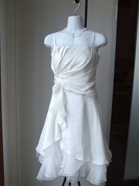 長野県 松本市 ドレス 二次会 2次会 お呼ばれドレス パーティドレス ボレロ ショール ファーボレロ バッグ ミュール 靴