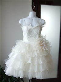 長野県 松本市 ドレス 二次会 2次会 お呼ばれドレス パーティドレス ボレロ ショール ファーボレロ バッグ ミュール 靴