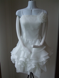 長野県 松本市 ドレス 二次会 2次会 お呼ばれドレス パーティドレス ボレロ ショール ファーボレロ バッグ ミュール 靴