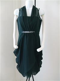 お呼ばれドレス パーティドレス ボレロ ショール ファーボレロ バッグ ミュール 靴