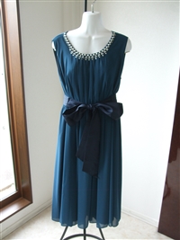 お呼ばれドレス パーティドレス ボレロ ショール ファーボレロ バッグ ミュール 靴